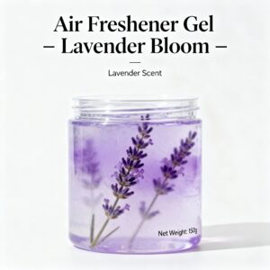 Air Freshener Gel – Lavender Bloom